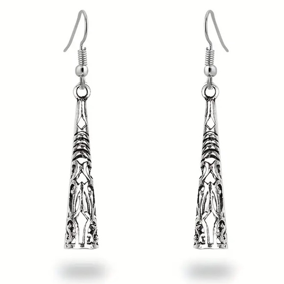 NWOT - Open Design, Filigree Earrings - Picture 4 of 6